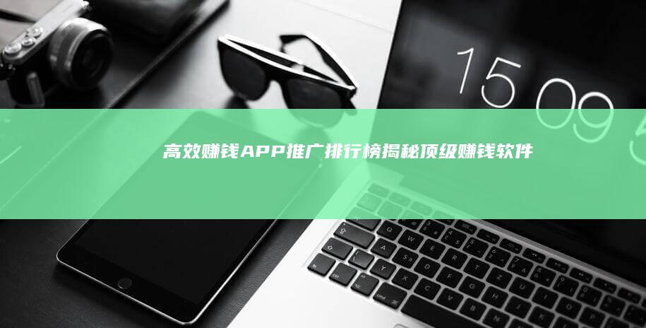 高效赚钱APP推广排行榜：揭秘顶级赚钱软件